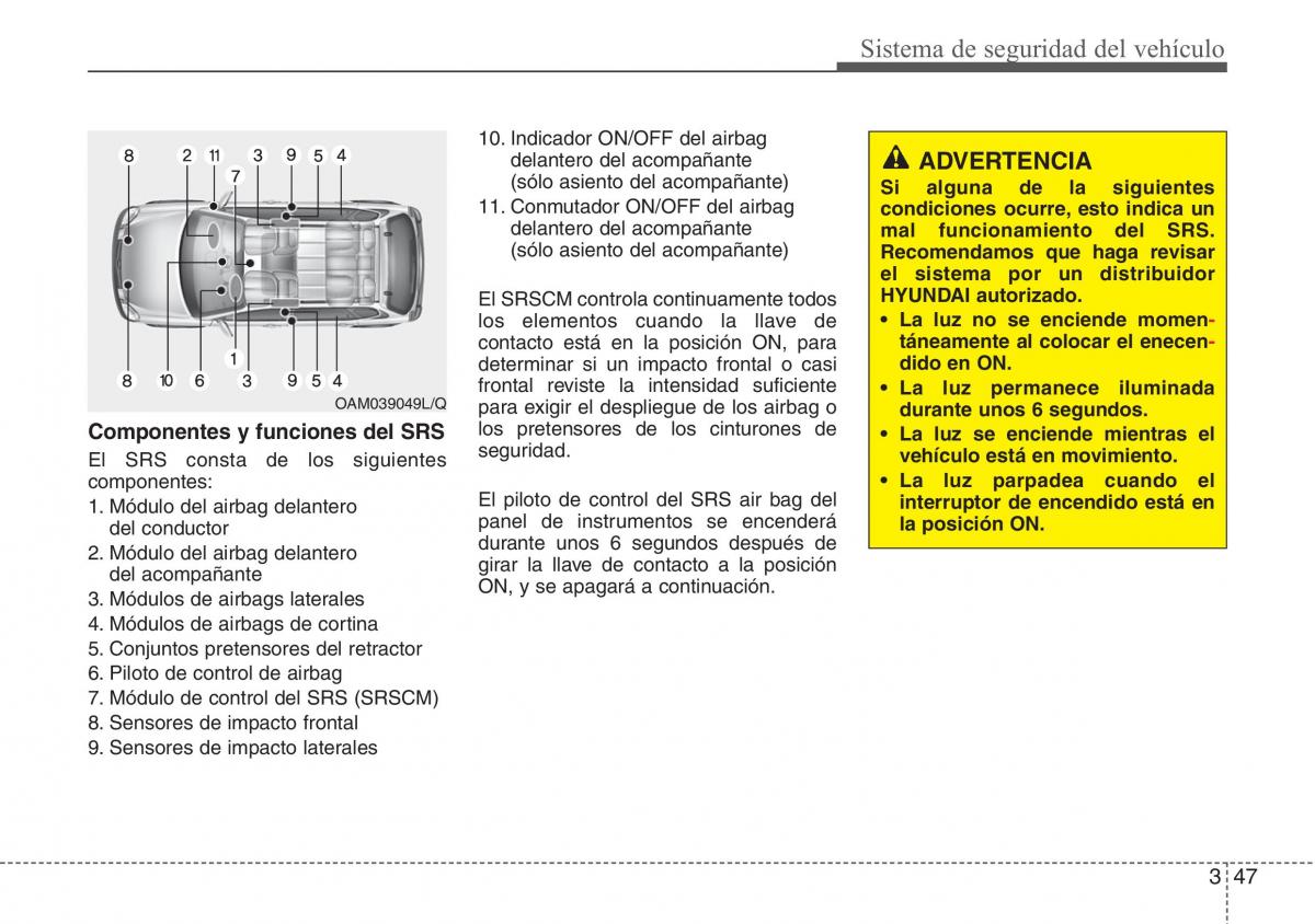 Hyundai ix20 manual del propietario / page 62