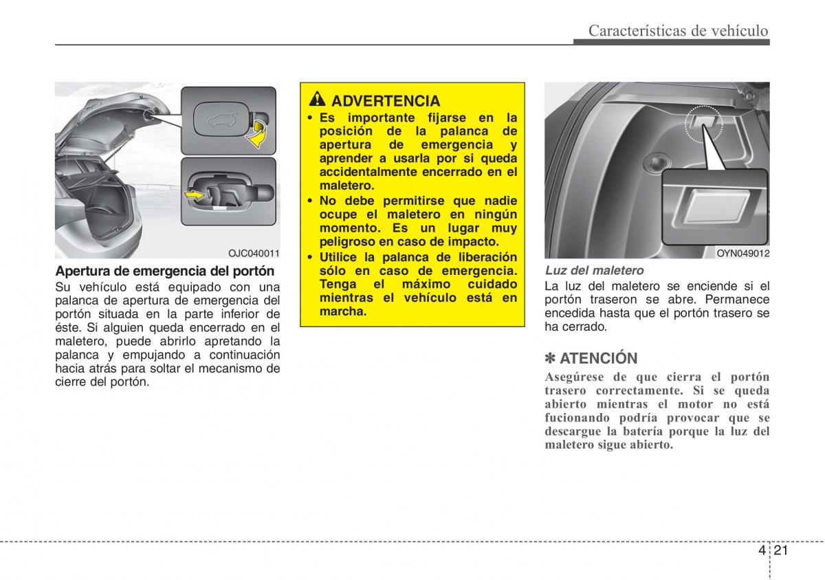 Hyundai ix20 manual del propietario / page 100