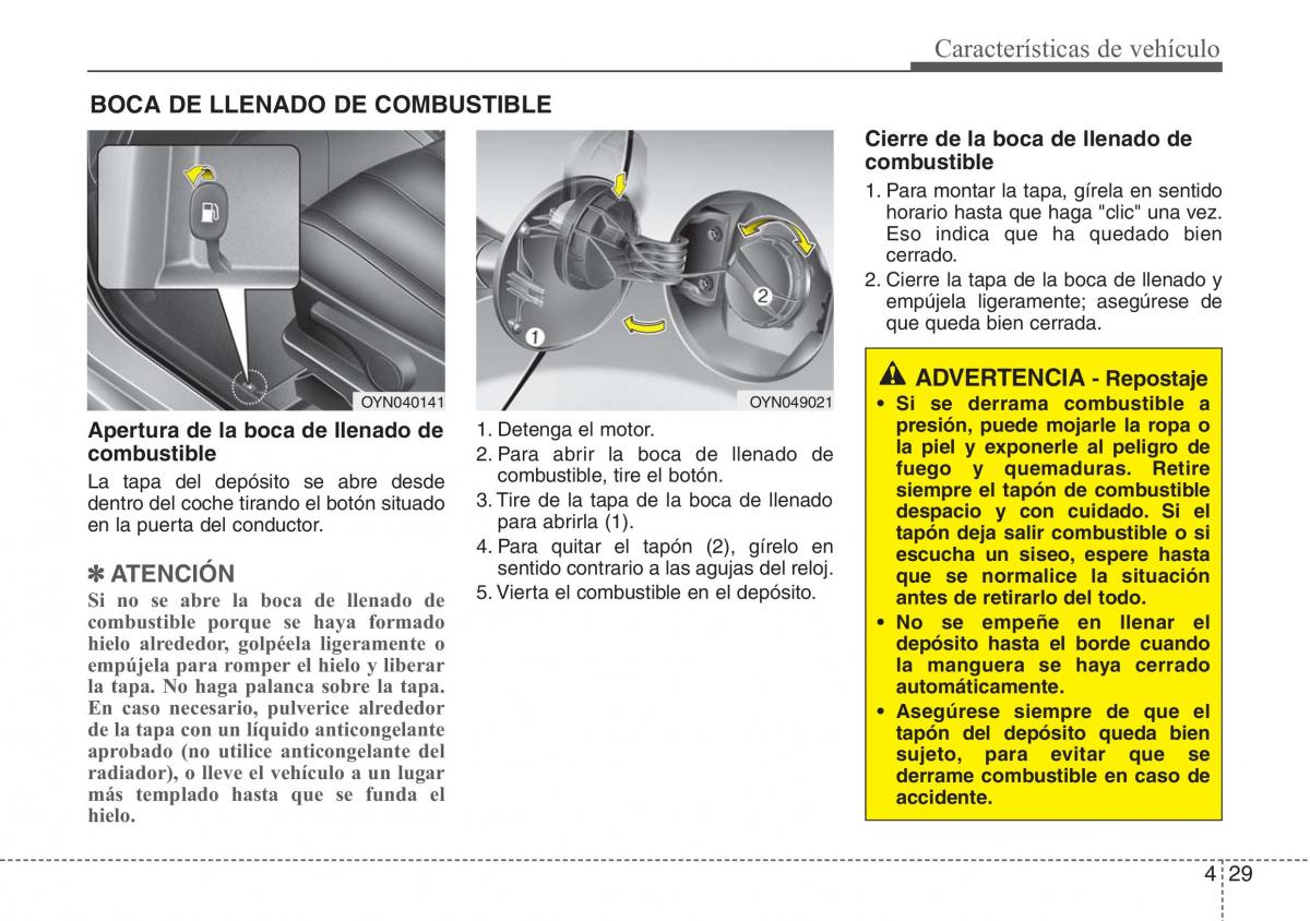 Hyundai ix20 manual del propietario / page 108