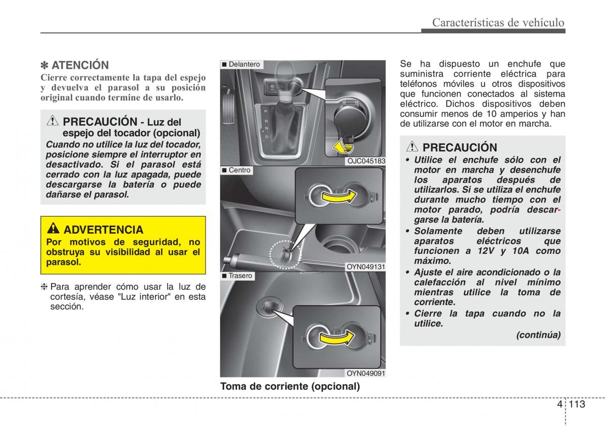 Hyundai ix20 manual del propietario / page 192