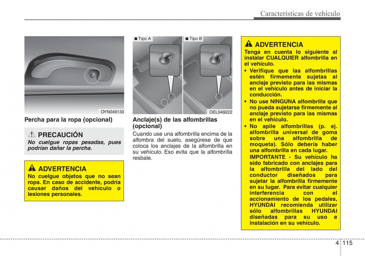 Hyundai ix20 manual del propietario / page 194