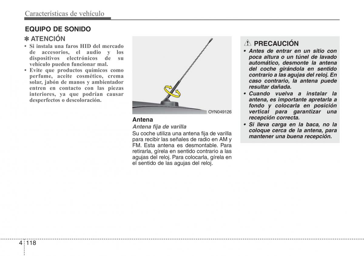 Hyundai ix20 manual del propietario / page 197