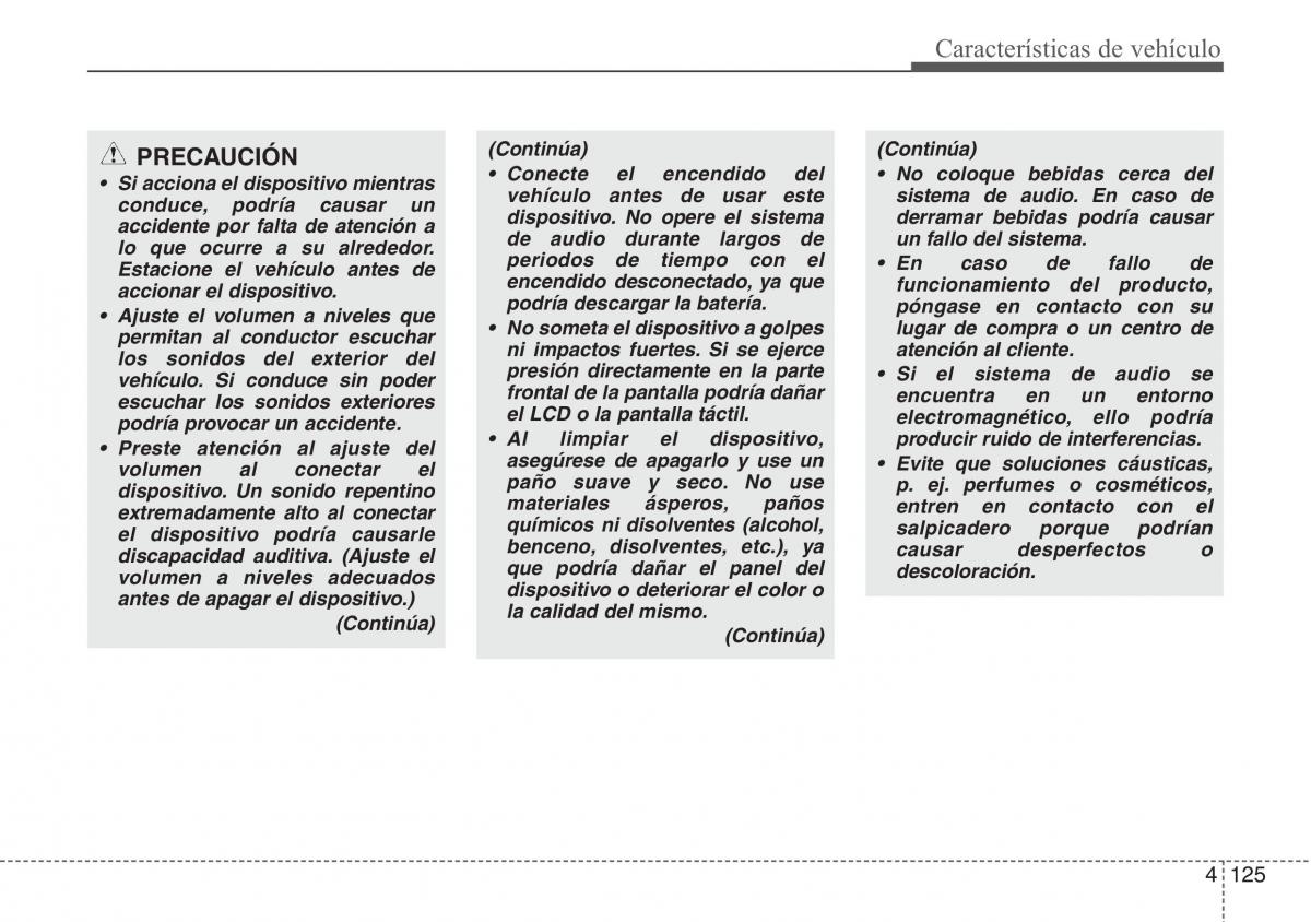 Hyundai ix20 manual del propietario / page 204