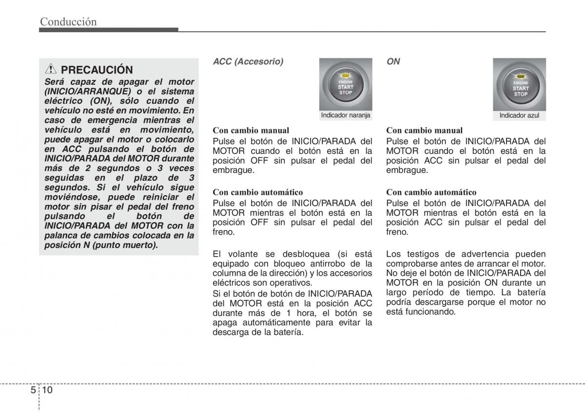 Hyundai ix20 manual del propietario / page 251