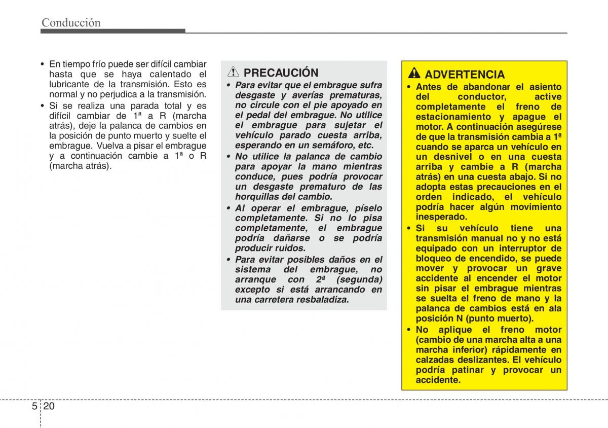 Hyundai ix20 manual del propietario / page 261