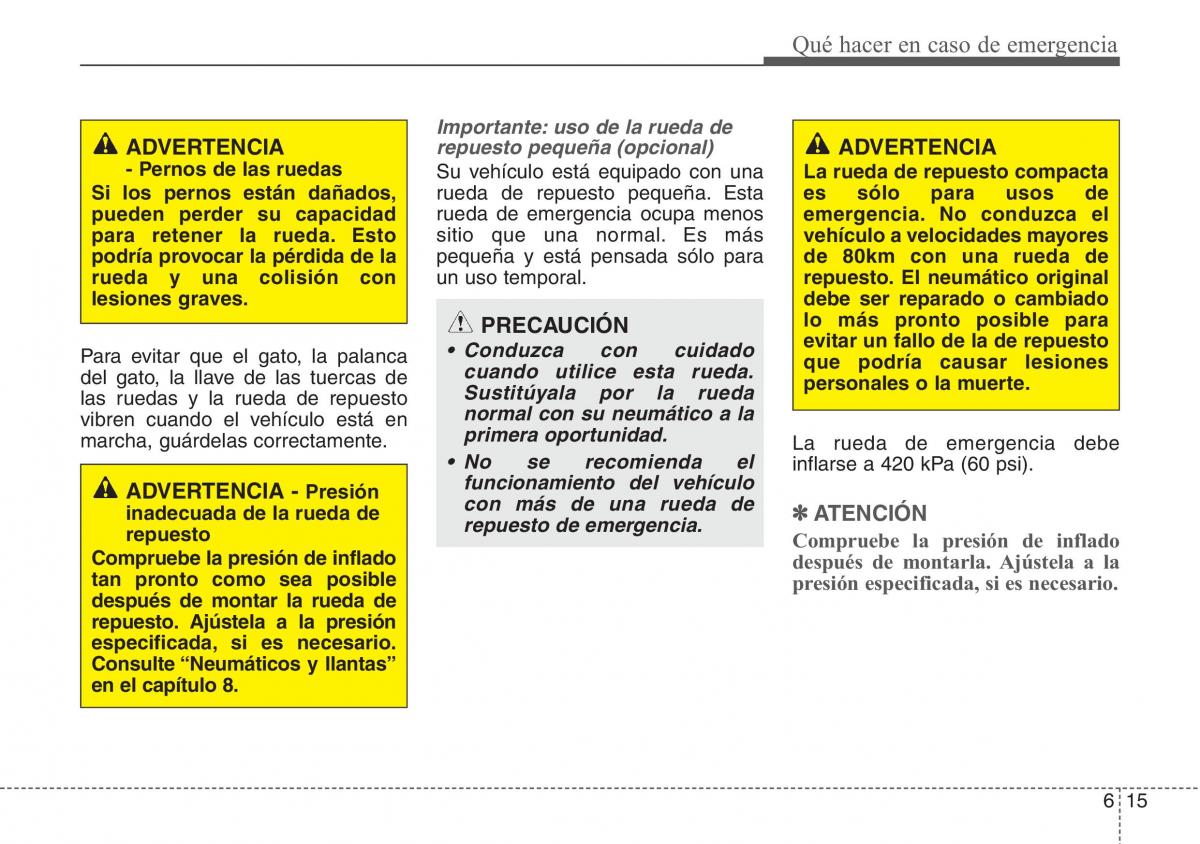 Hyundai ix20 manual del propietario / page 324