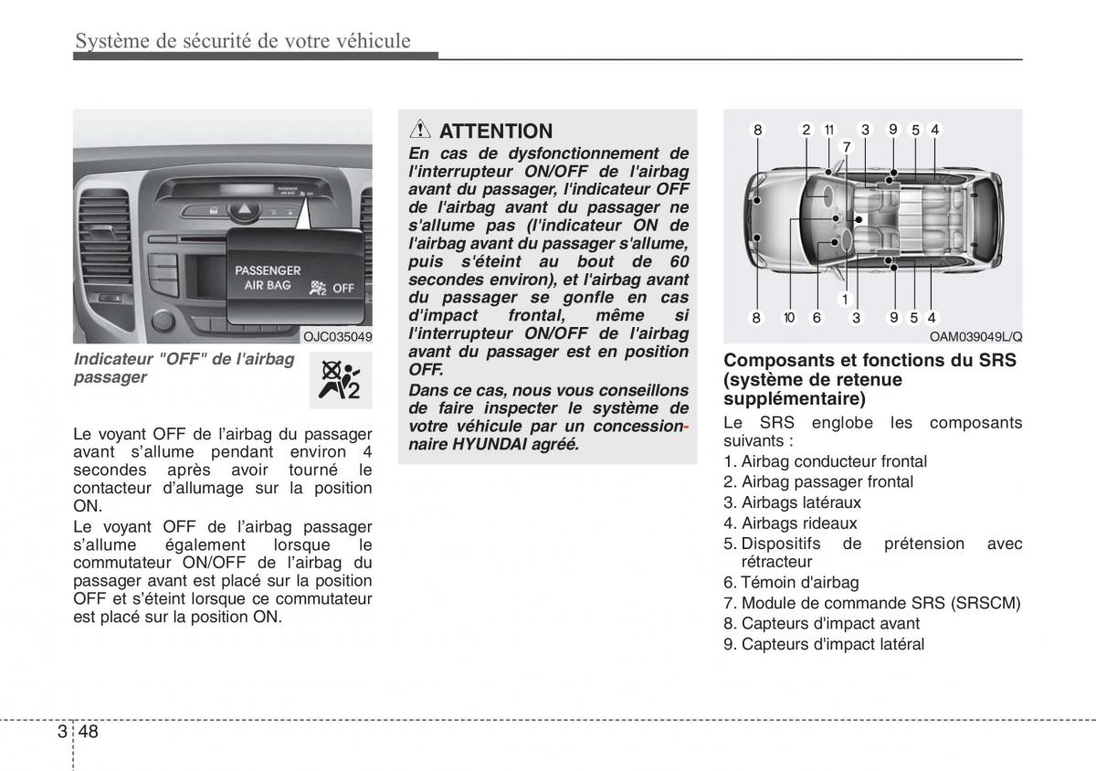 Hyundai ix20 manuel du proprietaire / page 64