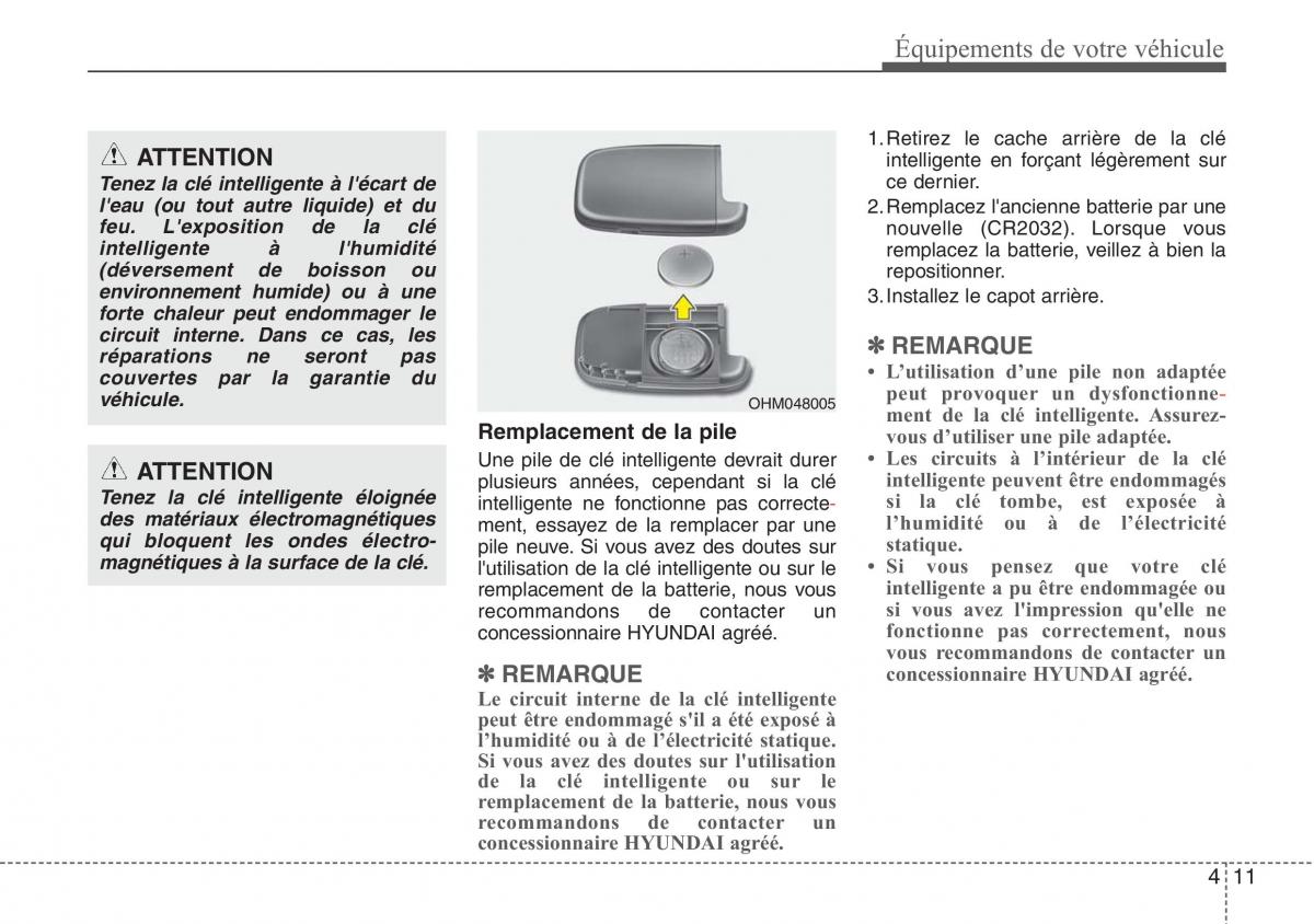 Hyundai ix20 manuel du proprietaire / page 94