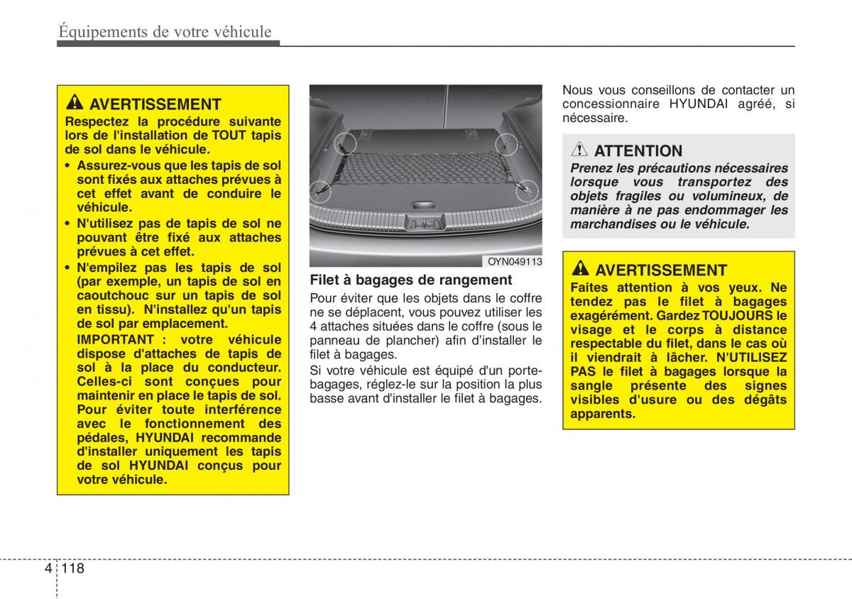 Hyundai ix20 manuel du proprietaire / page 201