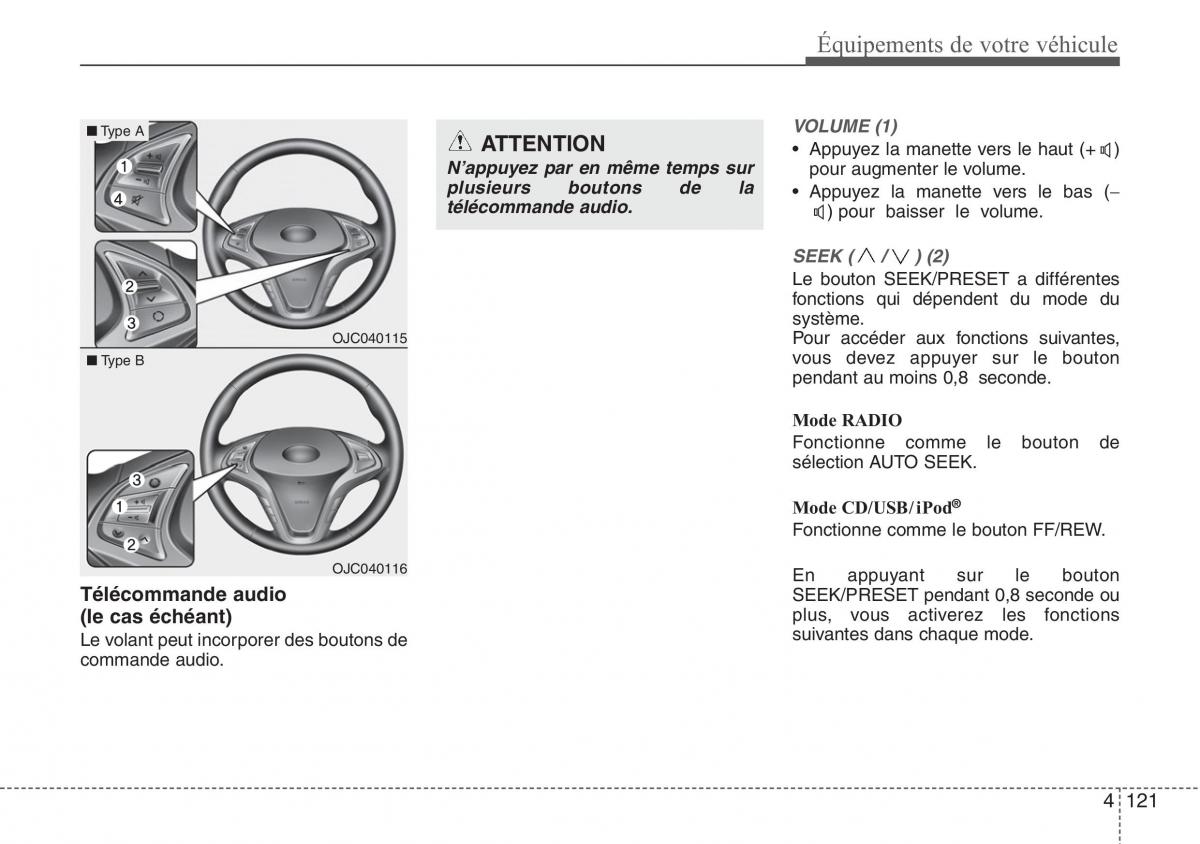 Hyundai ix20 manuel du proprietaire / page 204