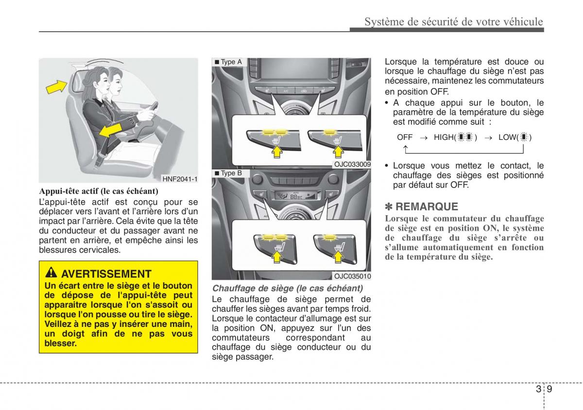 Hyundai ix20 manuel du proprietaire / page 25