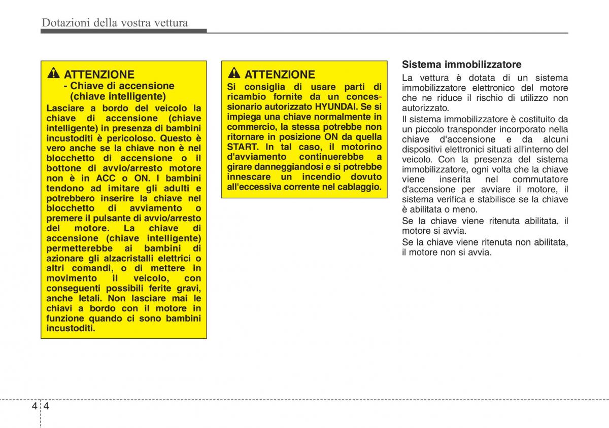 Hyundai ix20 manuale del proprietario / page 85