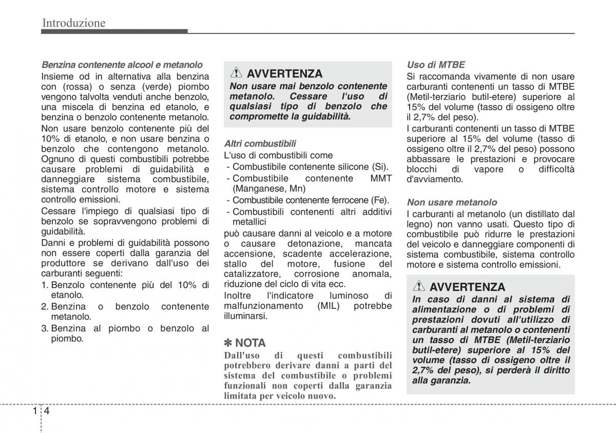 Hyundai ix20 manuale del proprietario / page 9