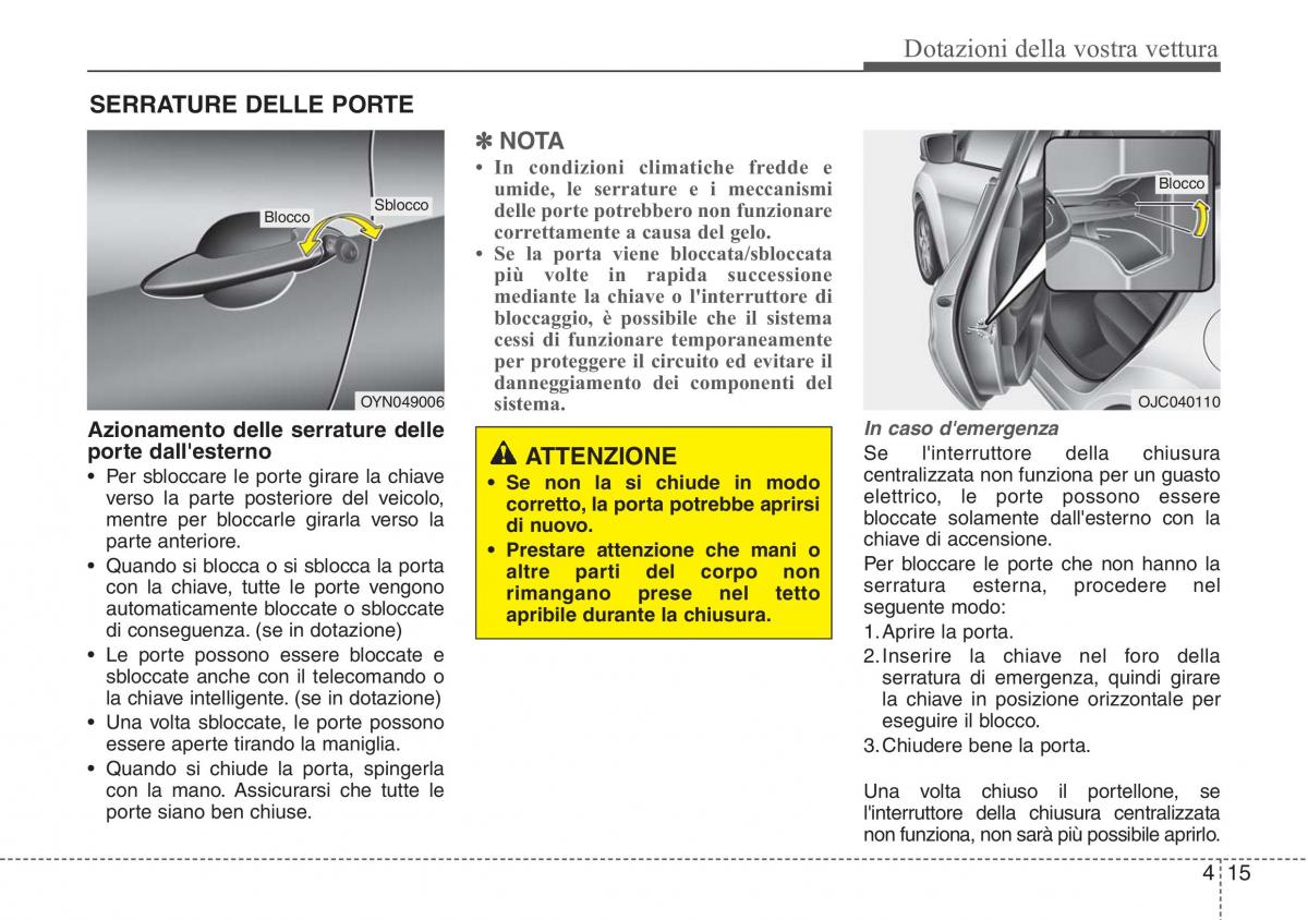 Hyundai ix20 manuale del proprietario / page 96