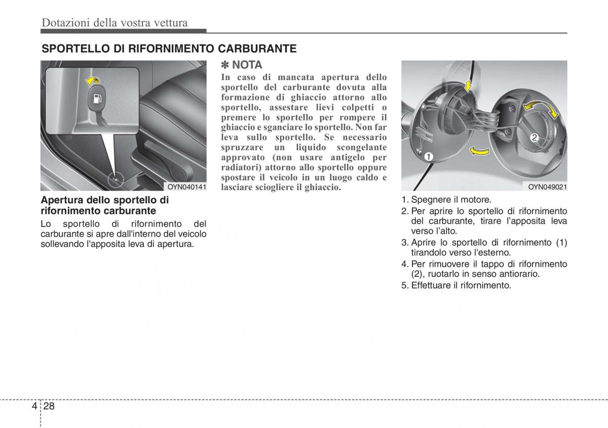 Hyundai ix20 manuale del proprietario / page 109