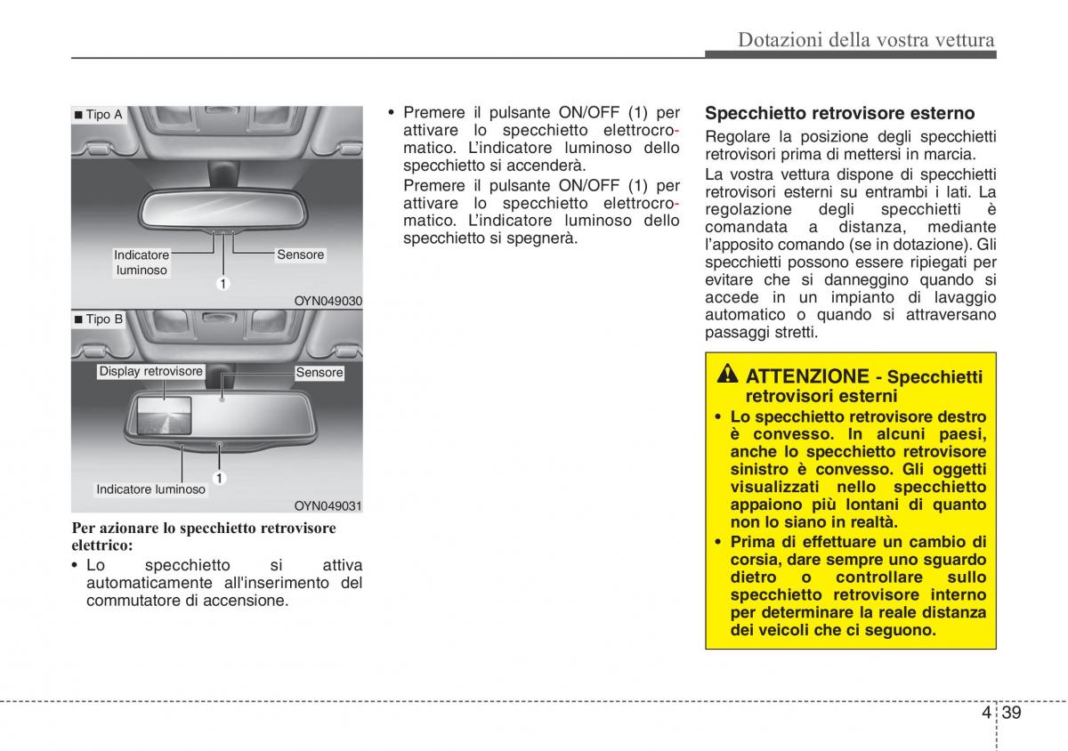 Hyundai ix20 manuale del proprietario / page 120