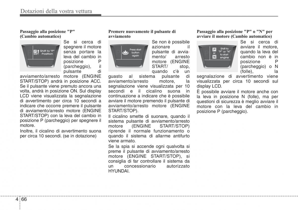 Hyundai ix20 manuale del proprietario / page 147