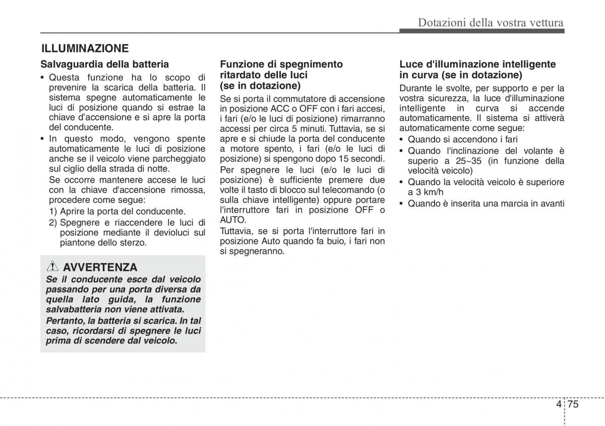 Hyundai ix20 manuale del proprietario / page 156