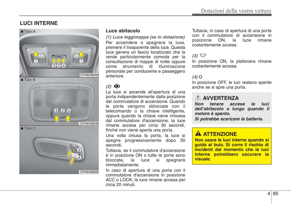 Hyundai ix20 manuale del proprietario / page 166