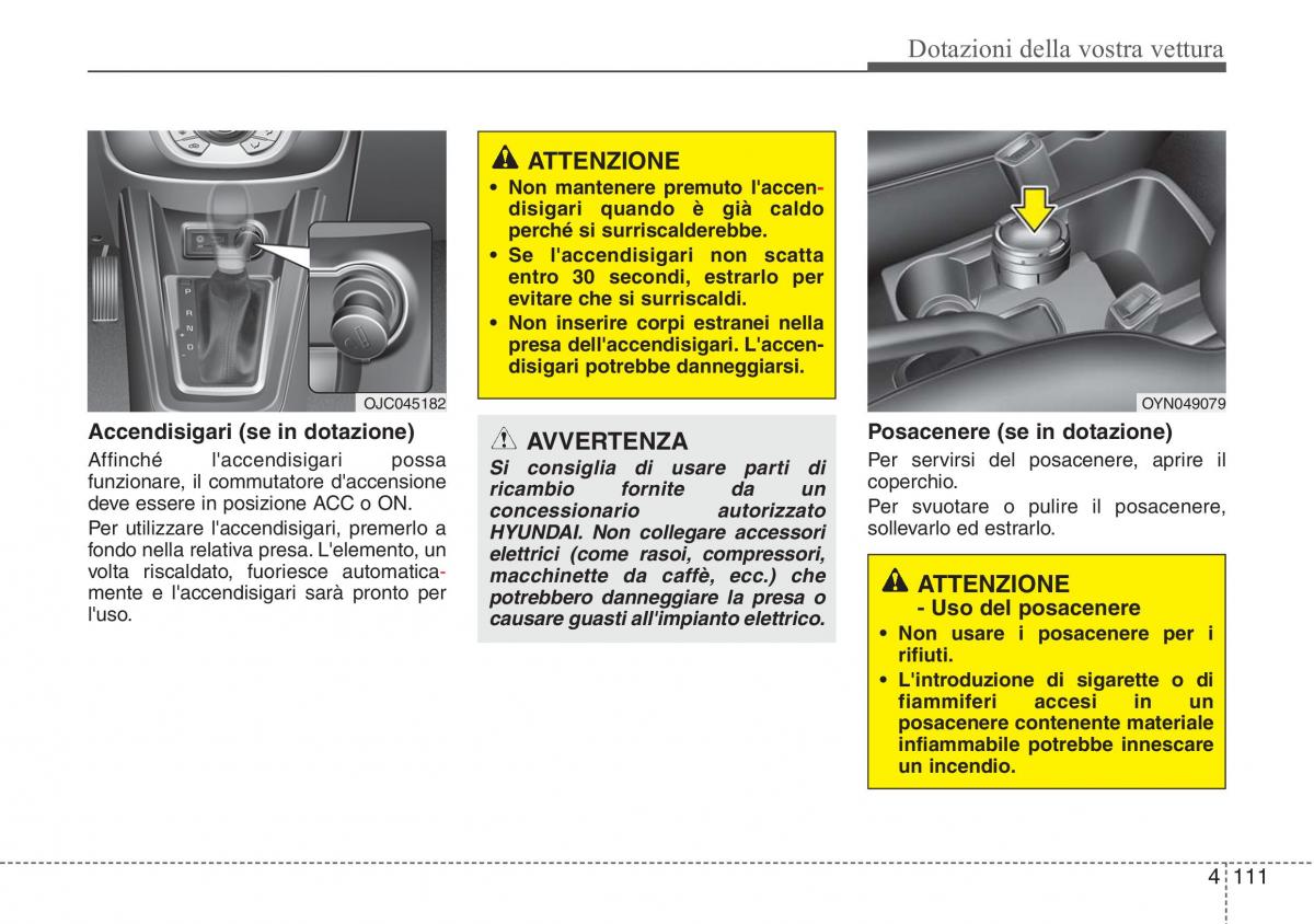 Hyundai ix20 manuale del proprietario / page 192