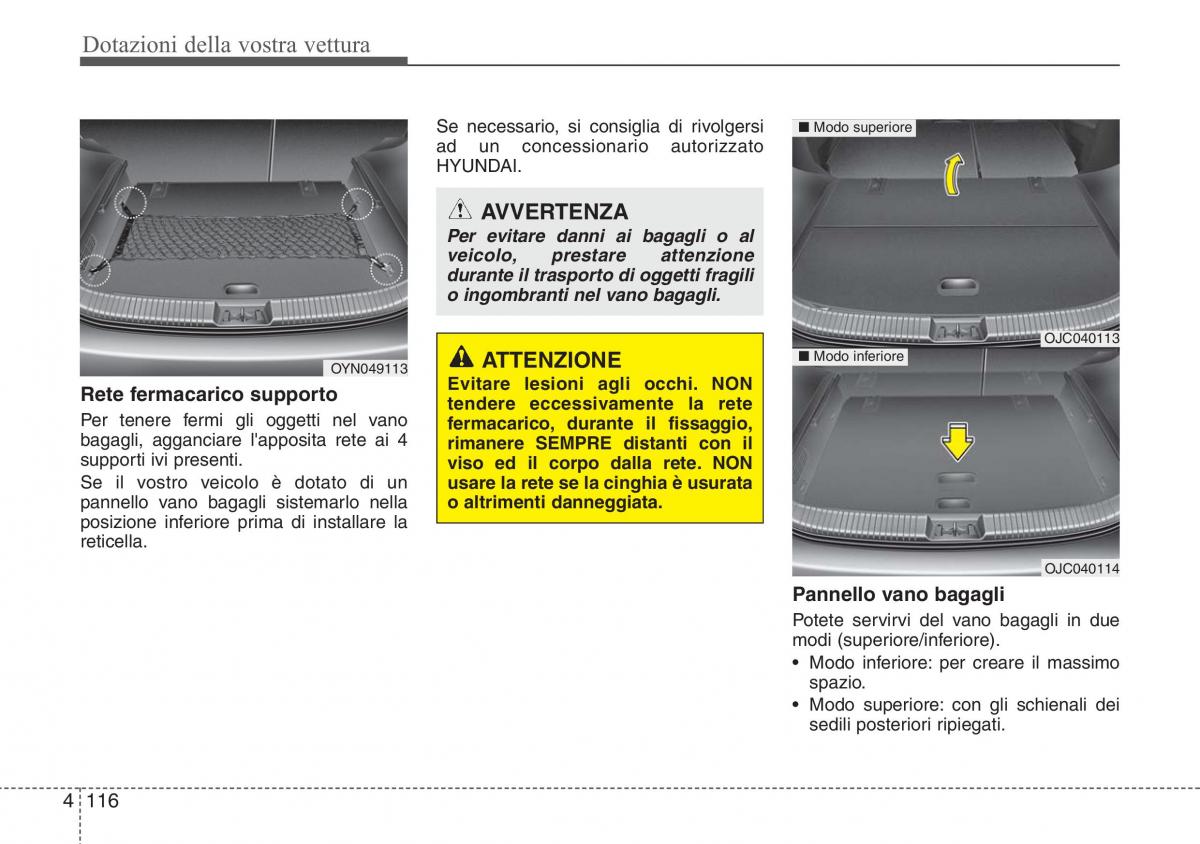 Hyundai ix20 manuale del proprietario / page 197