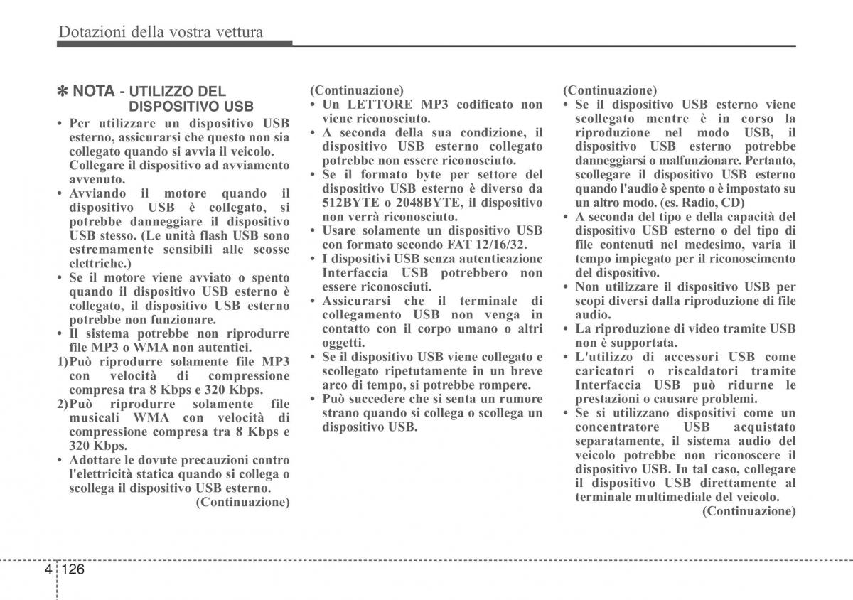 Hyundai ix20 manuale del proprietario / page 207