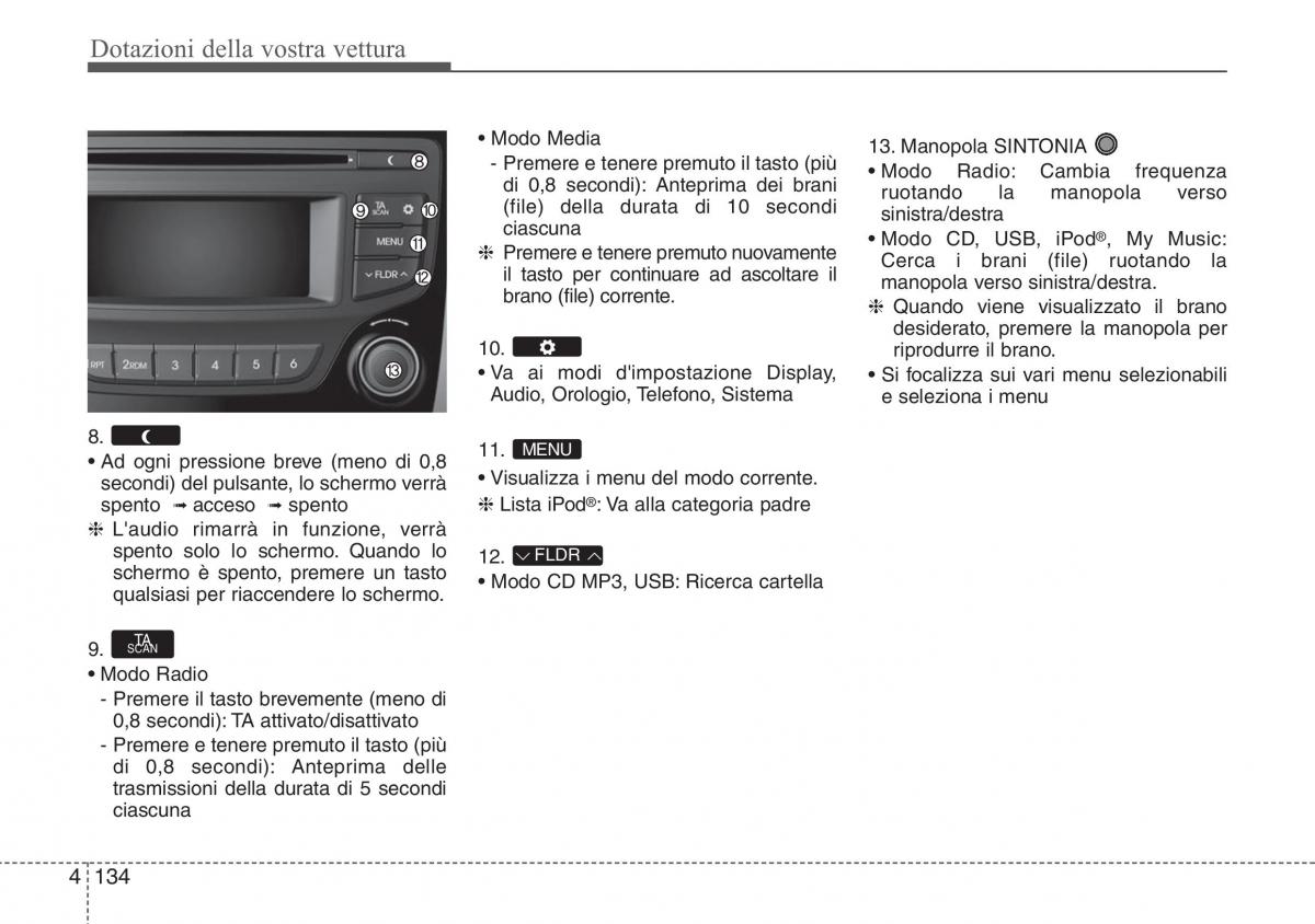 Hyundai ix20 manuale del proprietario / page 215