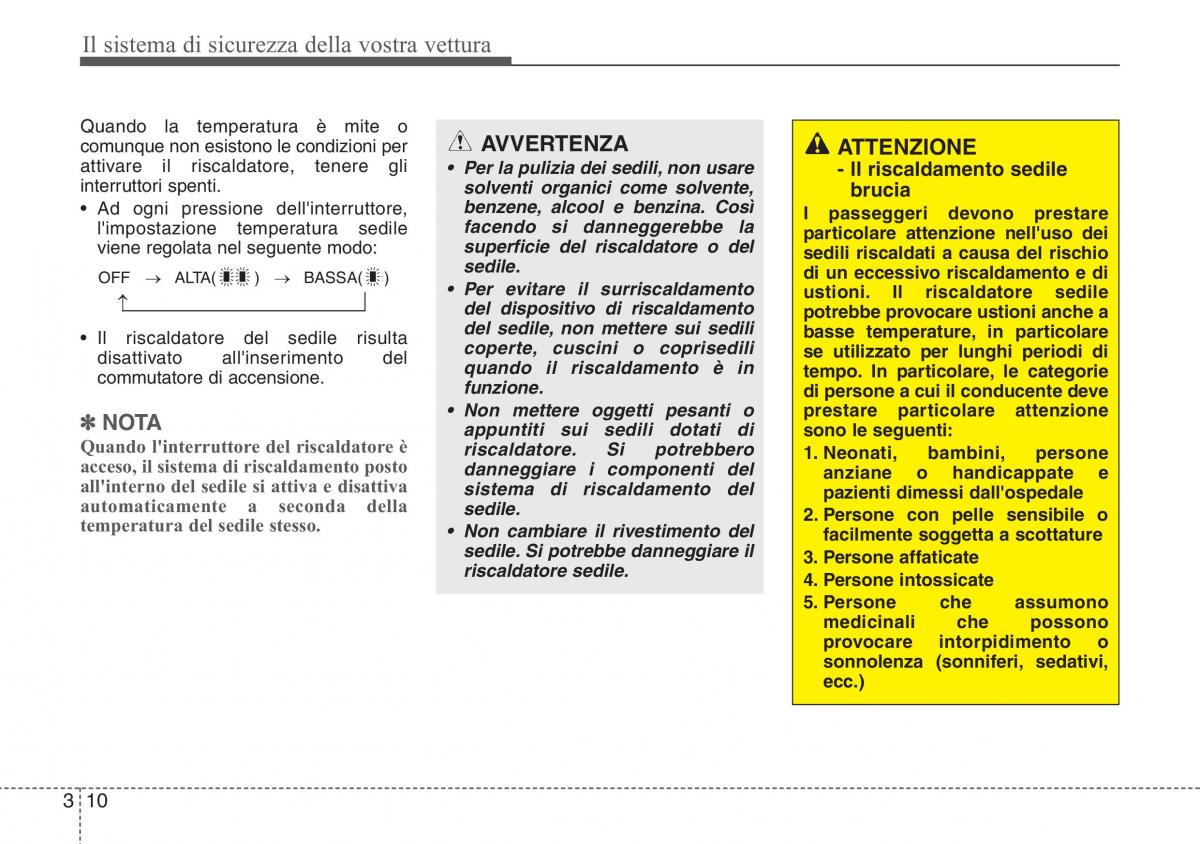 Hyundai ix20 manuale del proprietario / page 25