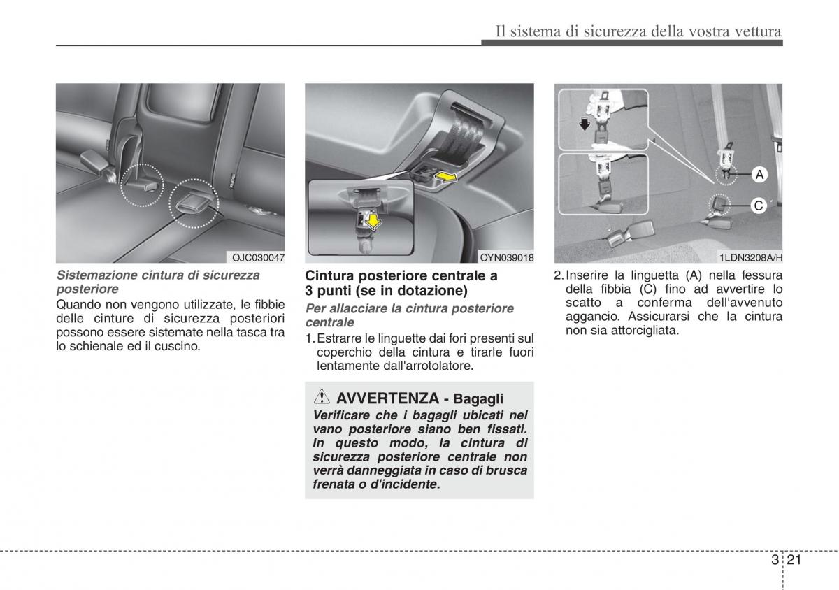 Hyundai ix20 manuale del proprietario / page 36