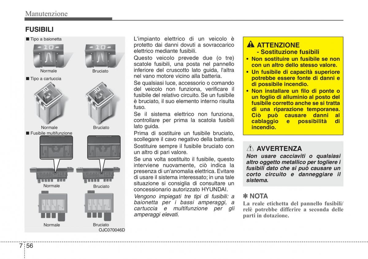 Hyundai ix20 manuale del proprietario / page 415