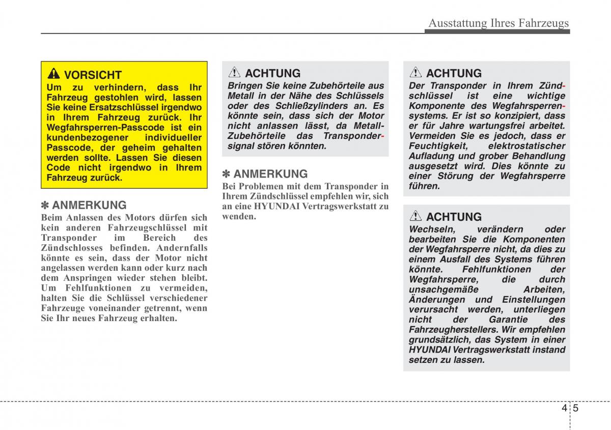 Hyundai i40 Handbuch / page 102