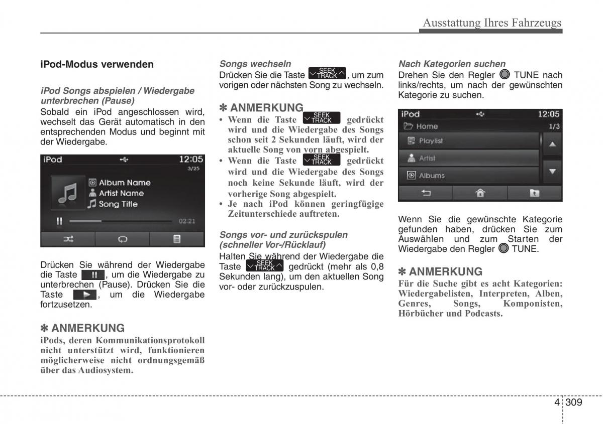 Hyundai i40 Handbuch / page 406