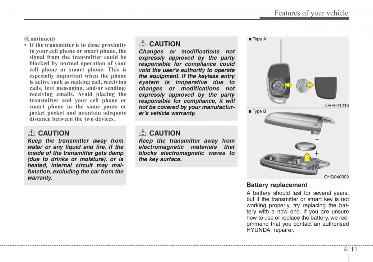 Hyundai i40 owners manual / page 97