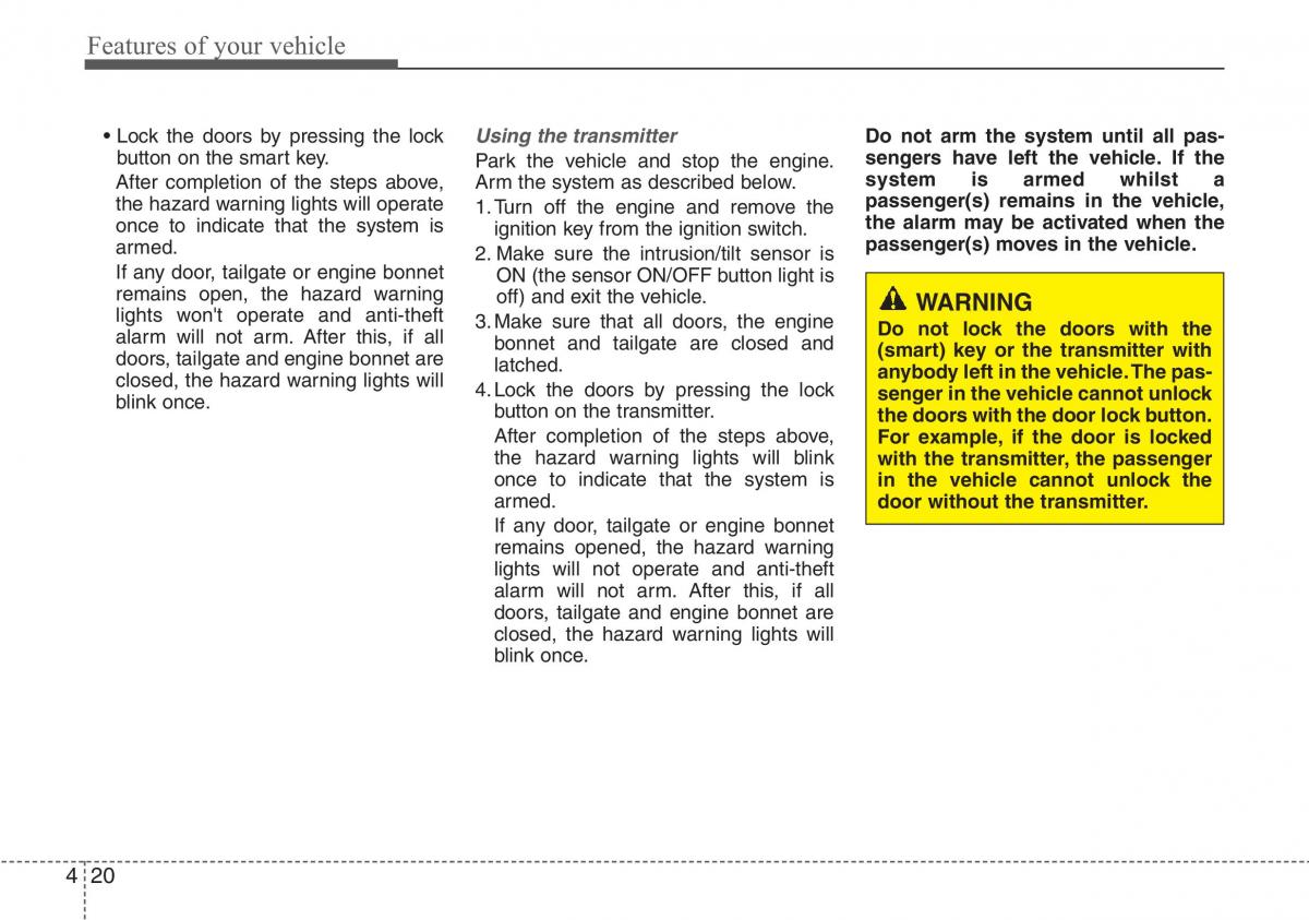 Hyundai i40 owners manual / page 106