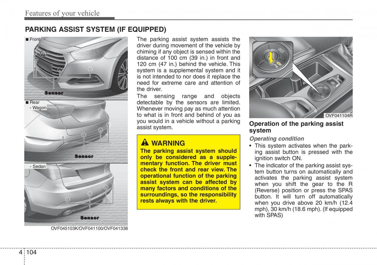 Hyundai i40 owners manual / page 190