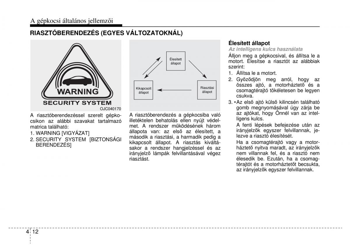 Hyundai i40 Kezelesi utmutato / page 98