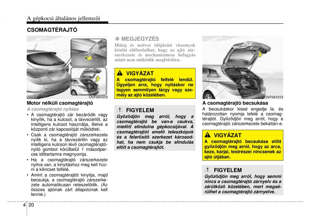 Hyundai i40 Kezelesi utmutato / page 106