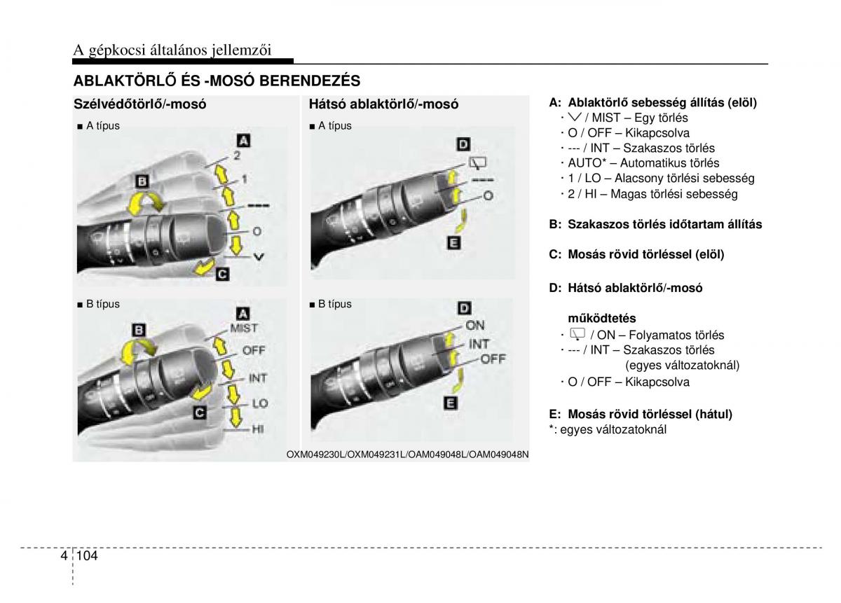 Hyundai i40 Kezelesi utmutato / page 190