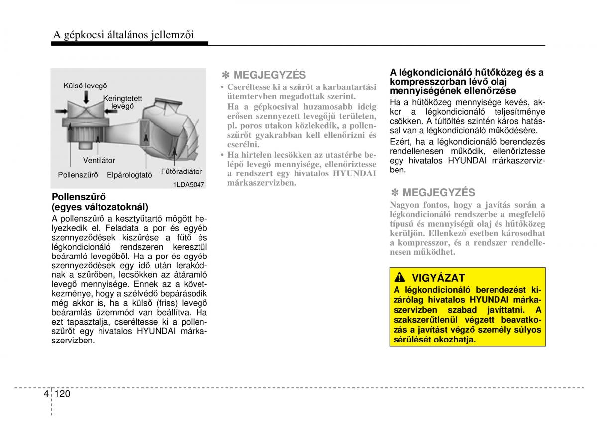 Hyundai i40 Kezelesi utmutato / page 206