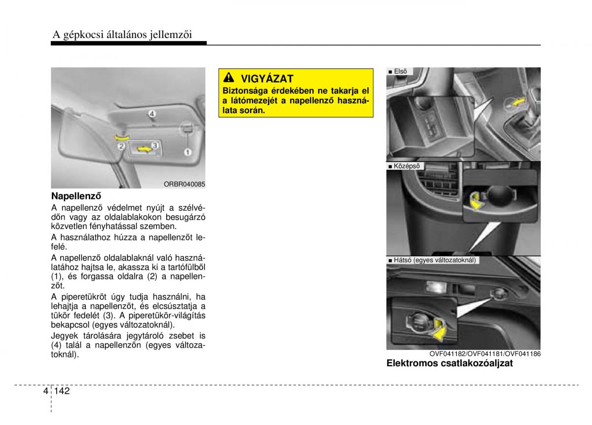 Hyundai i40 Kezelesi utmutato / page 228