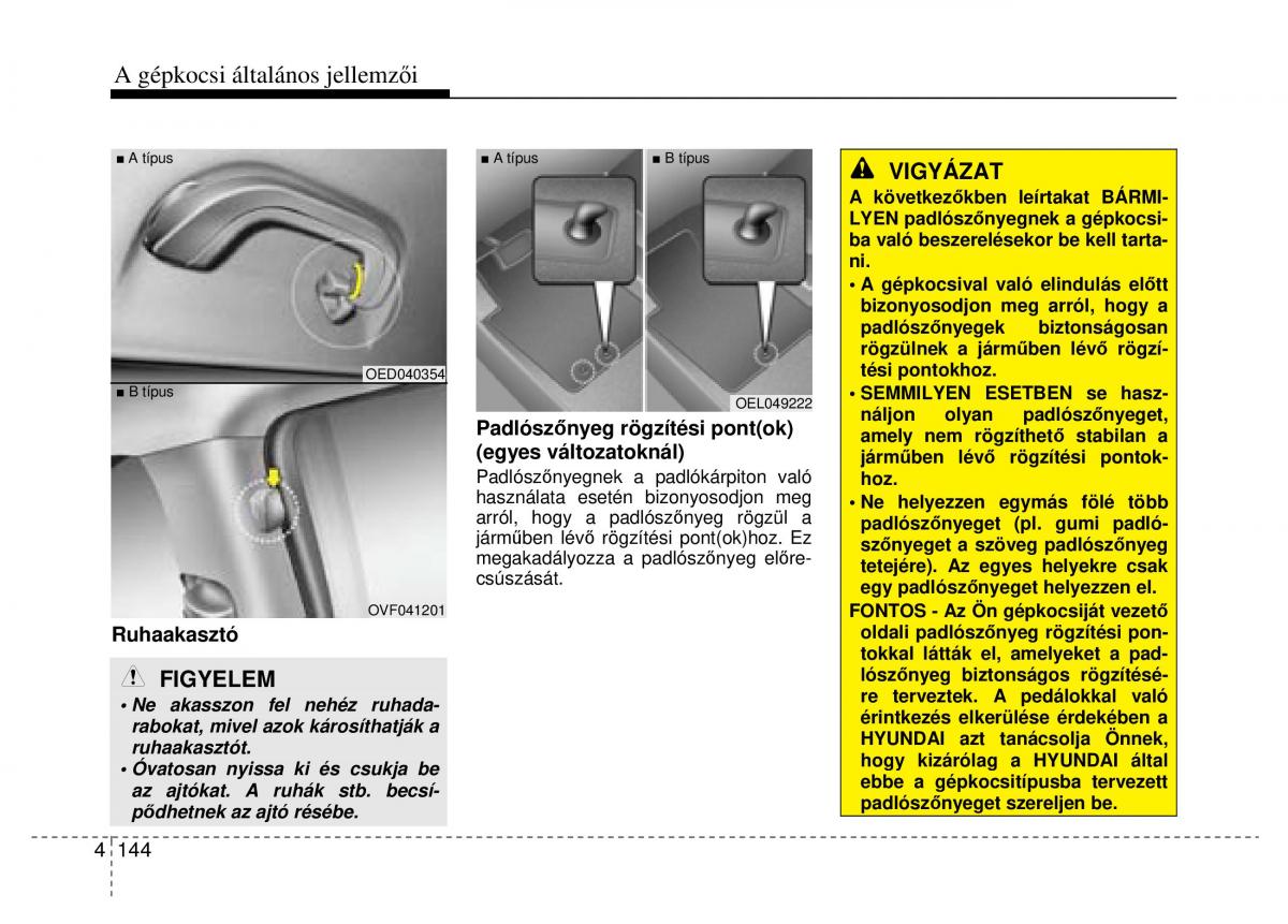 Hyundai i40 Kezelesi utmutato / page 230