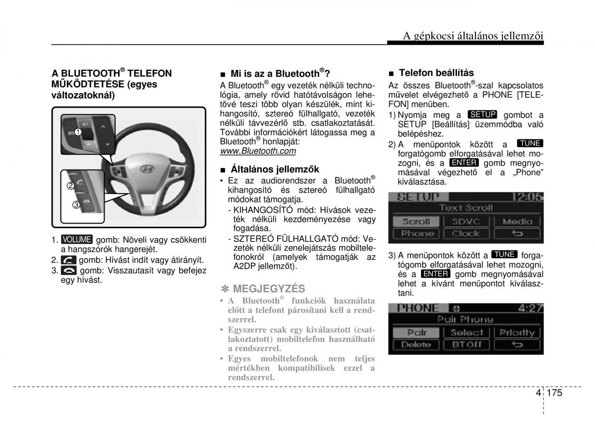 Hyundai i40 Kezelesi utmutato / page 261