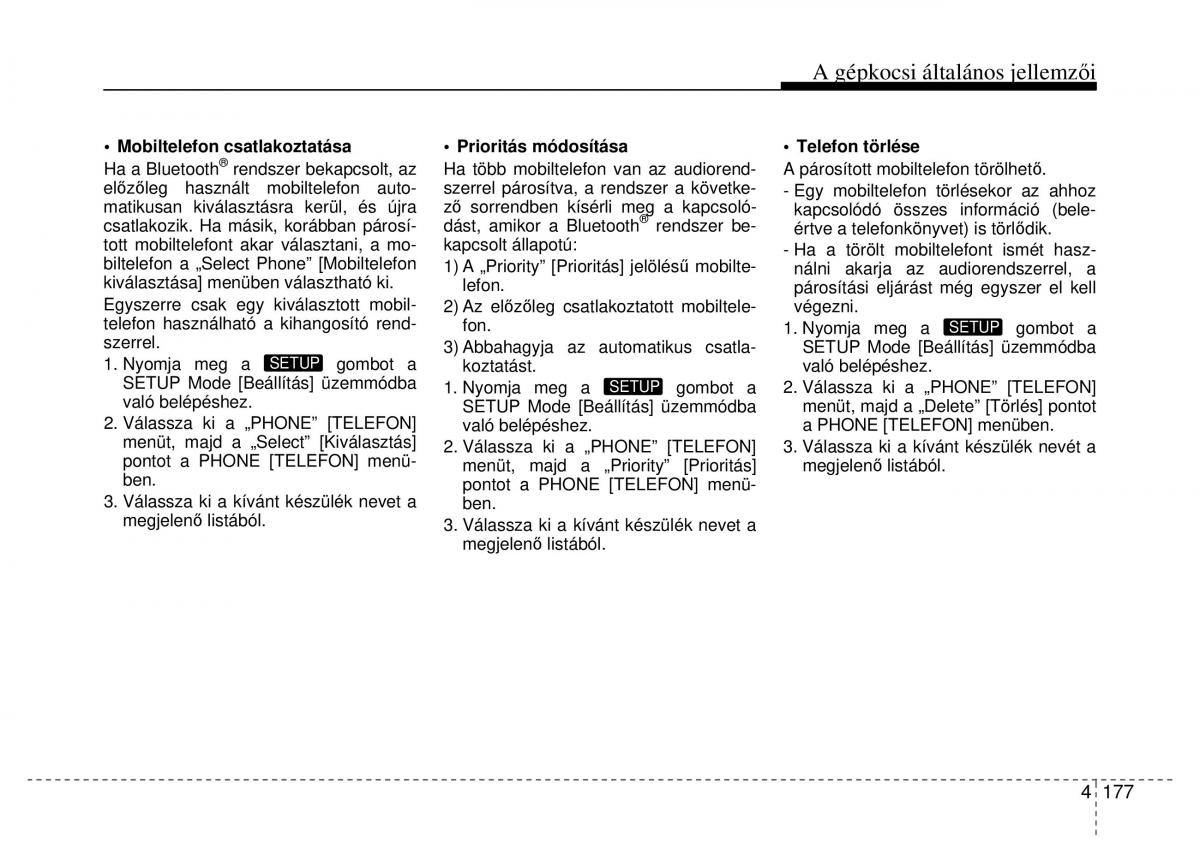 Hyundai i40 Kezelesi utmutato / page 263