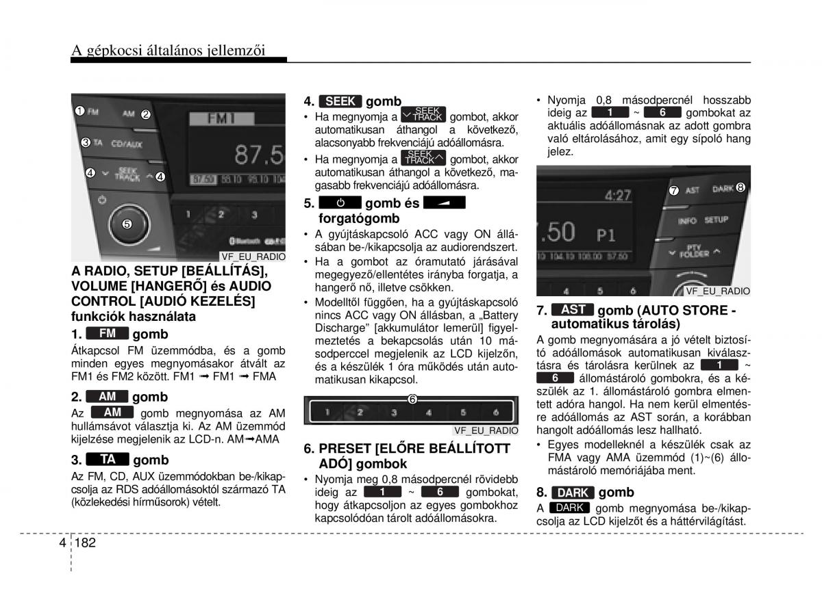 Hyundai i40 Kezelesi utmutato / page 268