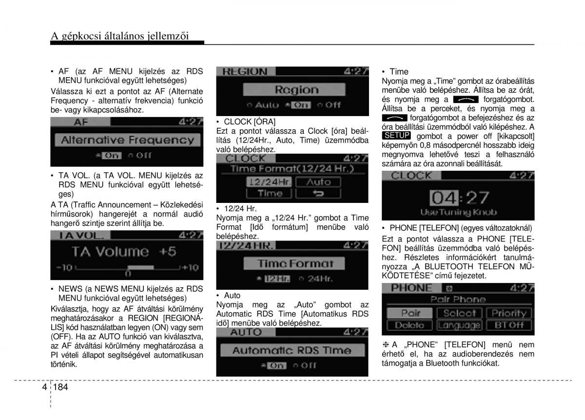 Hyundai i40 Kezelesi utmutato / page 270