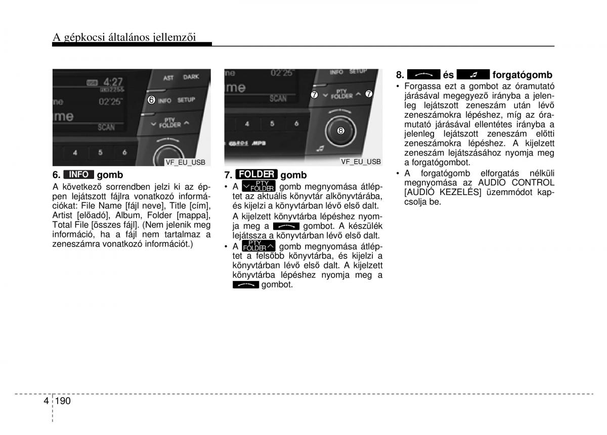 Hyundai i40 Kezelesi utmutato / page 276