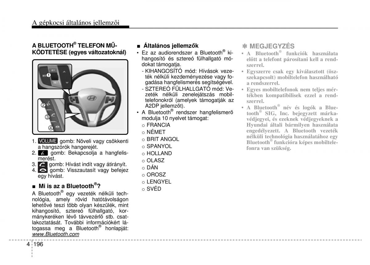 Hyundai i40 Kezelesi utmutato / page 282