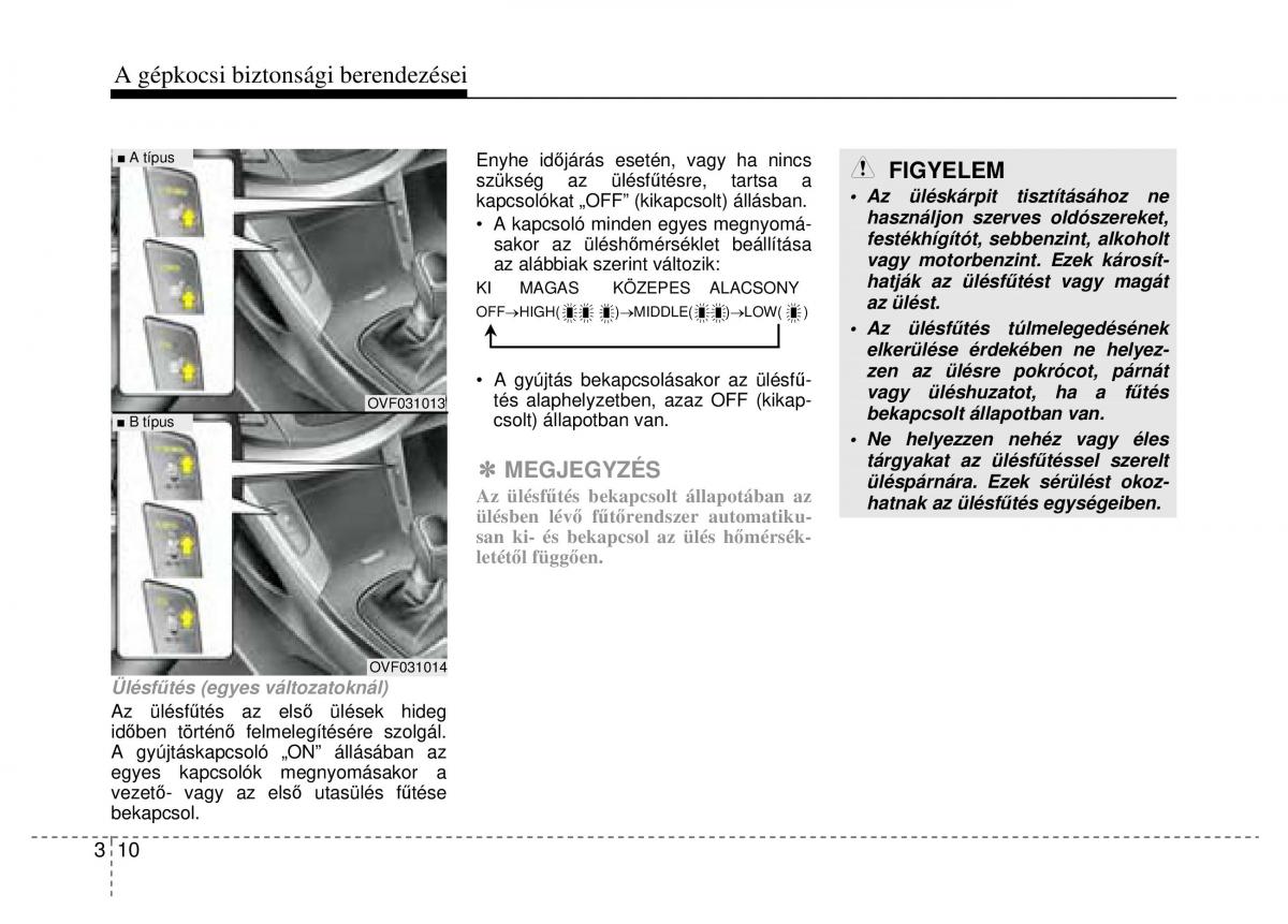 Hyundai i40 Kezelesi utmutato / page 32