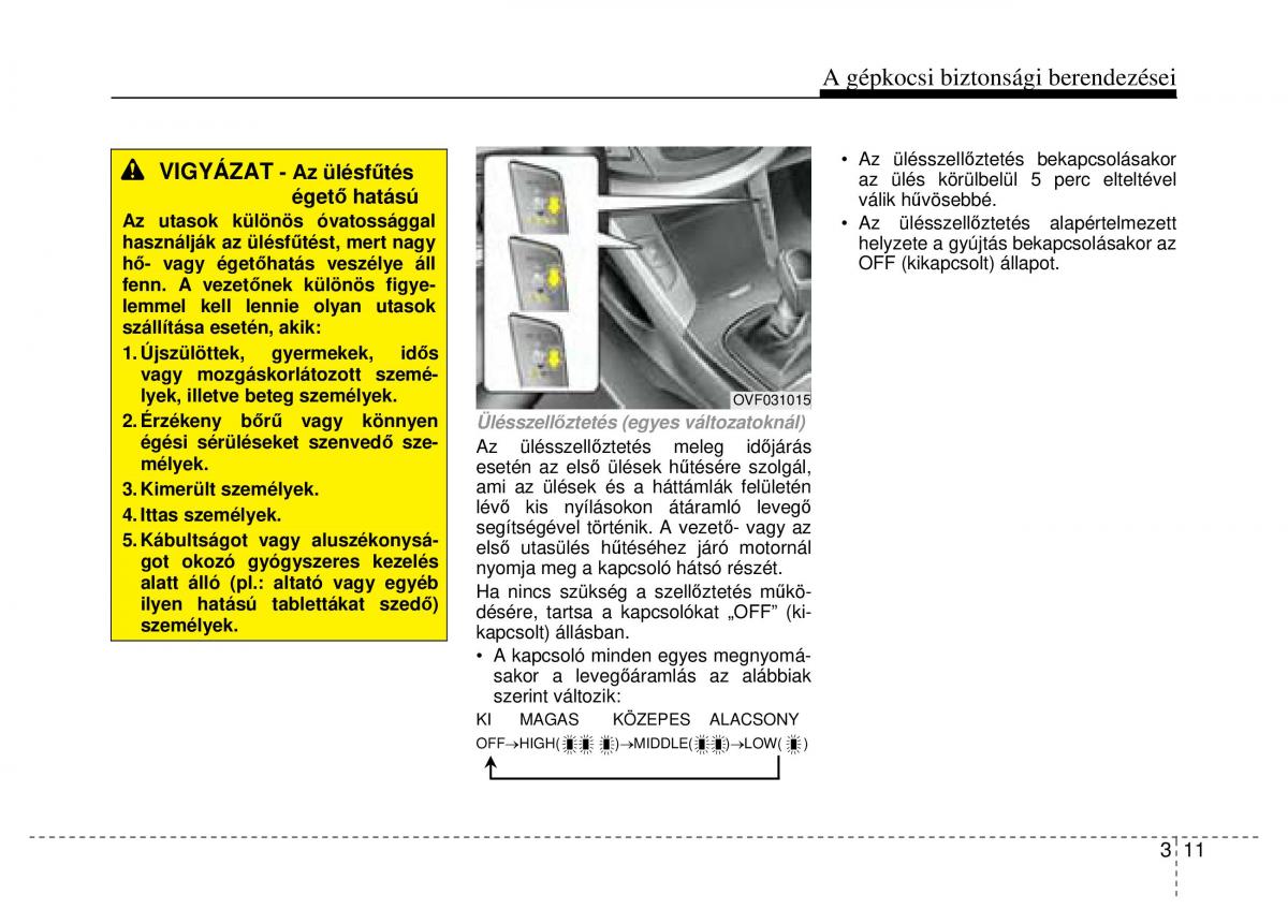 Hyundai i40 Kezelesi utmutato / page 33