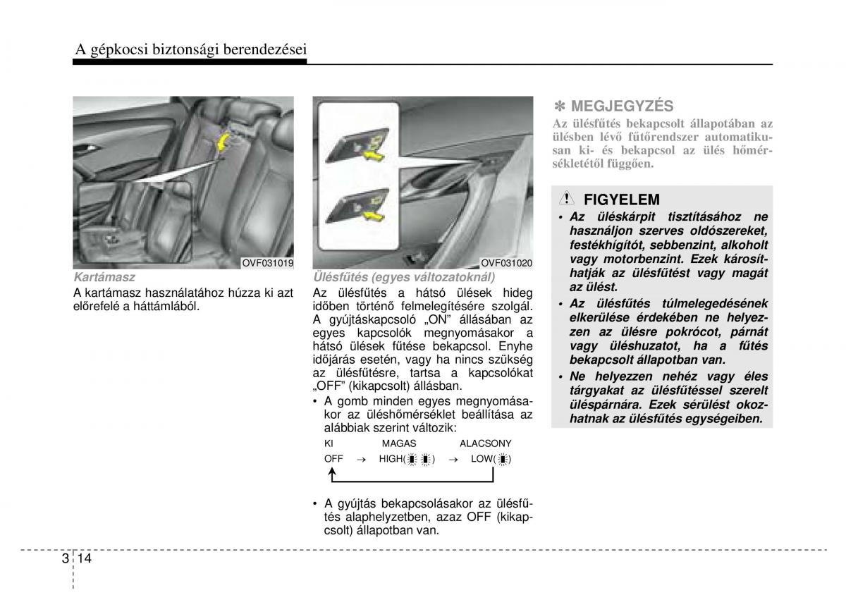 Hyundai i40 Kezelesi utmutato / page 36